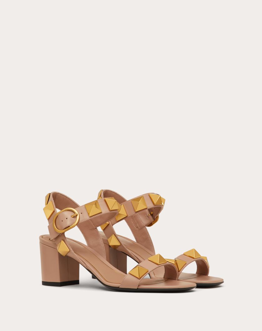 ROMAN STUD CALFSKIN SANDAL 60 MM - Image 1